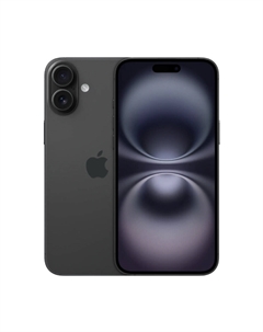 Смартфон Apple iPhone 16 Plus, 128 ГБ, (nanoSIM+eSIM), Black