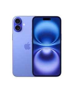 Смартфон Apple iPhone 16 Plus, 512 ГБ, (nanoSIM+eSIM), Ultramarine