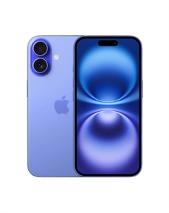 Смартфон Apple iPhone 16, (nanoSIM+eSIM), 128 ГБ, Ultramarine