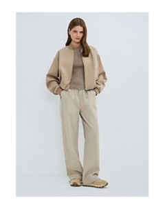 Брюки карго, Бежевый Ostin