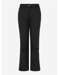 Брюки утепленные для девочек, Черный Outventure