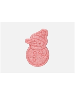 Бомбочка-фигурная для ванны Curly bomb in the shape of a snowman, strawberry jam flavor 100 г Sima-land