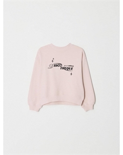 Свитшот оверсайз с принтом для девочек Sela