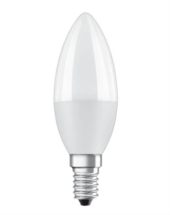 Лампа светодиодная 4058075134140 LED Star Classic B 60 6.5W/840 6.5Вт свеча матовая 4000К нейтр. бел. E14 550лм 220-240В пластик. OSRAM Ledvance