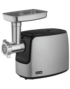 Мясорубка RDE-1458, стальной Rondell