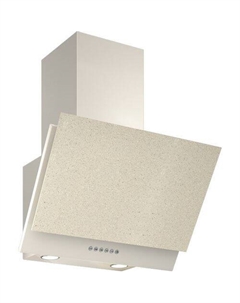 Вытяжка каминная Рубин Stone S4 60П-700-Э4Д, топленое молоко, кнопочное управление Elikor