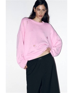 Джемпер толстой вязки рваный Befree