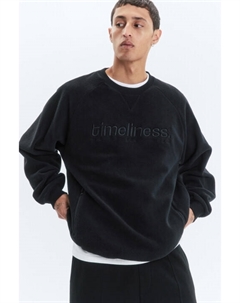 Свитшот oversize флисовый с принтом Befree