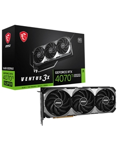 Видеокарта MSI GeForce RTX 4070 Ti SUPER 16G VENTUS 3X OC (602-V513-158S) Msi