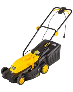 Газонокосилка колесная Huter ELM-1800P (пластик) желто-черный