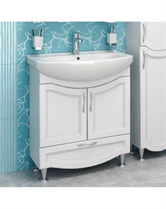 Тумба с раковиной Неаполь 75, напольная Runo