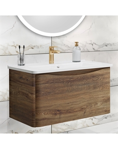 Тумба с раковиной Тоскана 80 течноее дерево Runo