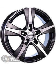 Литой диск 643 6.5x16/5x114.3 D67.1 ET50, Черные Neo