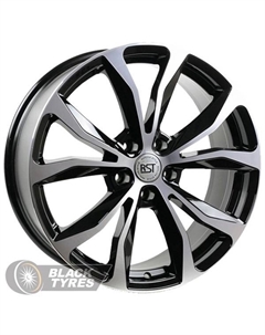 Литой диск R009 7.5x19/5x114.3 D60.1 ET35, Черные Rst