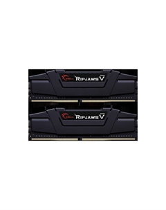 Комплект памяти DDR4 DIMM 32Gb (2x16Gb), 3600MHz, CL18, 1.35V Ripjaws V (F4-3600C18D-32GVK) G.skill