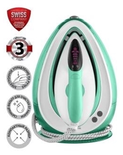 Парогенератор Polaris PSS 6540K 2.4 кВт, мятный / белый