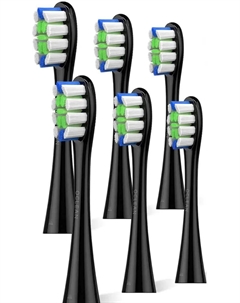 Набор насадок Oclean Professional Clean P1C5 B06 для Oclean, черный, 6 шт. (C04000187)