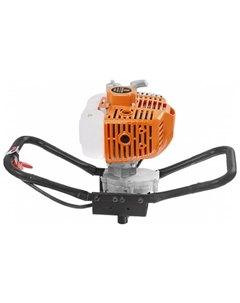 Мотобур Carver AG- 62/000, 2.2 кВт, 3 л.с., диаметр бура до 50 см, бак на 1.1 л, без шнека (01.003.00039)