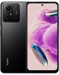 Смартфон Xiaomi Redmi Note 12S, 6.43" 2400x1080 AMOLED, MediaTek Helio G96, 6Gb RAM, 128Gb, 3G/4G, NFC, Wi-Fi, BT, 3xCam, 2-Sim, 5000 мА⋅ч, USB Type-C, Android 13, черный (47638)