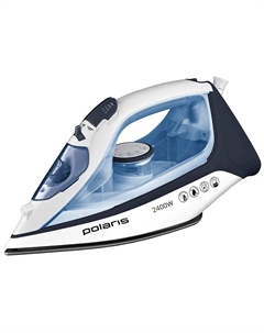 Утюг Polaris PIR 2483K 2.4 кВт, 3 м, синий/белый (PIR 2483K)