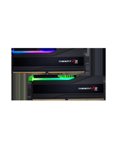 Комплект памяти DDR5 DIMM 64Gb (2x32Gb), 6400MHz, CL32, 1.4V,, Trident Z5 RGB (GS_F5-6400J3239G32GX2-TZ5RK) Retail G.skill