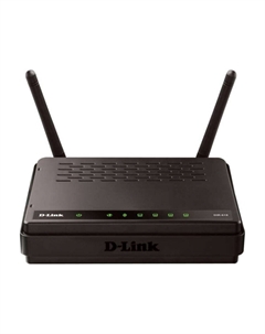 Wi-Fi роутер D-Link DIR-615, черный D-link