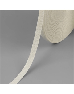 Лента киперная, 10 мм, 45±1 м, бежевая Арт узор