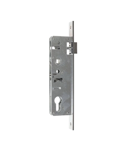 Замок врезной, узкопрофильный, без ручек, backset 35 мм, под ц/м, м/о 85 мм Lockland