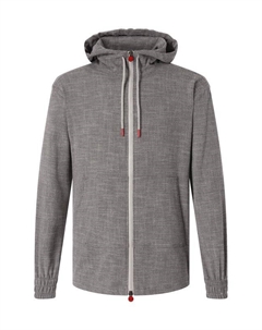 Толстовка из шерсти и шелка Kiton