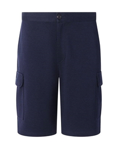 Шорты из хлопка и кашемира Brunello cucinelli