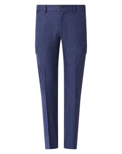 Шерстяные брюки-карго Stefano ricci