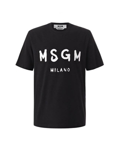 Хлопковая футболка Msgm