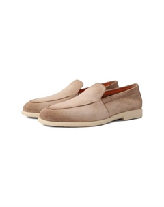 Замшевые лоферы Malibu Santoni