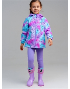 Куртка текстильная с полиуретановым покрытием для девочек (ветровка) Playtoday kids