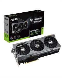 Видеокарта PCI-E GeForce RTX 4070 Ti TUF GAMING (TUF-RTX4070TI-12G-GAMING) 12GB GDDR6X 192bit 4nm 2310/21000MHz 2*HDMI/3*DP Asus