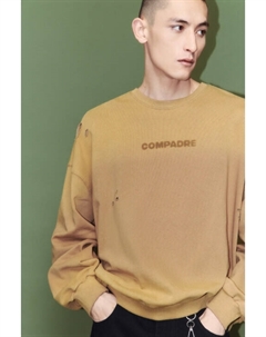 Свитшот из футера с состаренным эффектом Befree