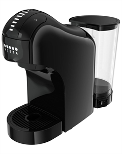 Кофемашина капсульная Vista Napoli Black (DNS200B), черная
