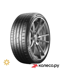 Летняя шина SportContact 7 285/35 R19 103Y Continental