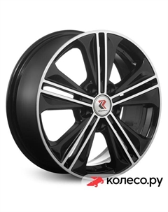 Литой диск Hyundai Creta (106) 6x16/5*114.3 D67.1 ET43 BK/FP Replikey