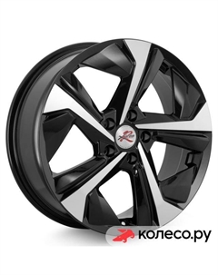 Литой диск R048 7x18/5*112 D57.1 ET43 BK/FP X`trike rst