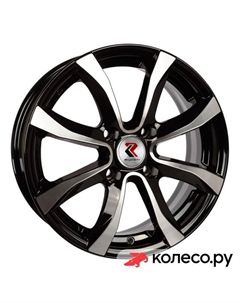 Литой диск K110 6x15/4*114.3 D67.1 ET40 BK/FP Replikey