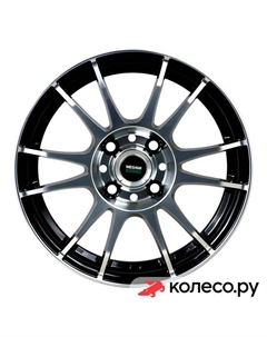 Литой диск MGM-3 6x15/4*100 D60.1 ET50 BKF Megami