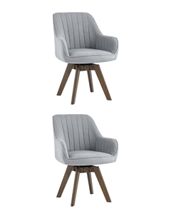 Стул вращающийся MANS серый 2 шт. Stool group