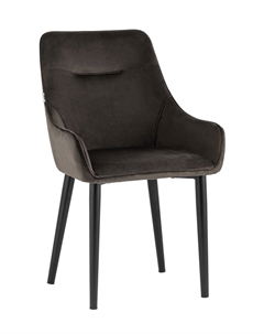 Стул Джоан велюр тёмно-коричневый Stool group