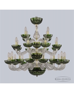 Подвесная люстра Clear-Green Bohemia ivele