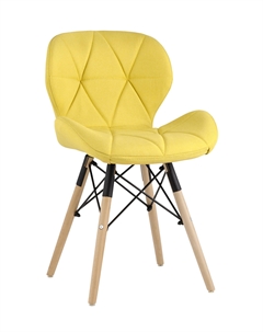 Стул Бон рогожка желтый Stool group