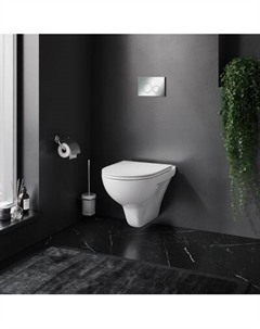 IS49051.901700 Комплект: инсталляция с подвесным унитазом FlashClean, с сиденьем микролифт и клавишей Am.pm.