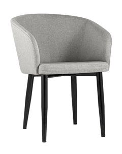 Кресло Ральф рогожка серый Stool group