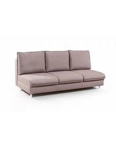 Hans диван-кровать прямой без подлокотников рогожка серый Top concept