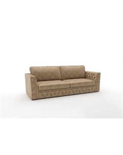 Budapest диван-кровать прямой замша бежевый Top concept